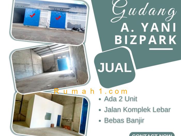 Foto Gudang dijual di A Yani Bizpark, Gudang Id: 5384