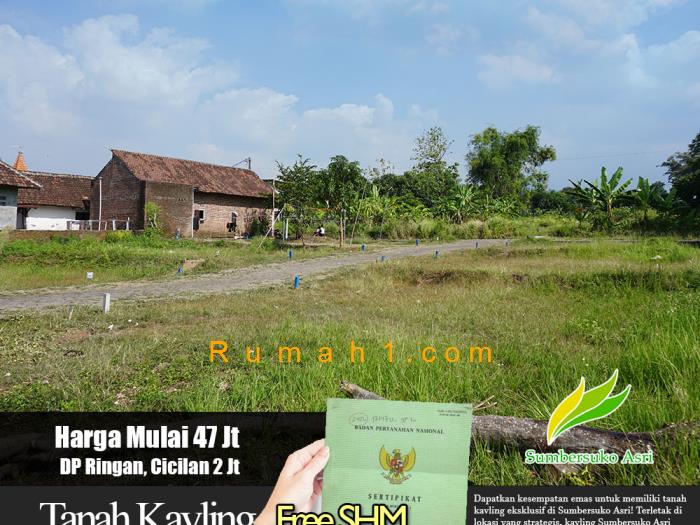 Foto Tanah dijual di Sumbersuko Asri, Tanah Id: 5827