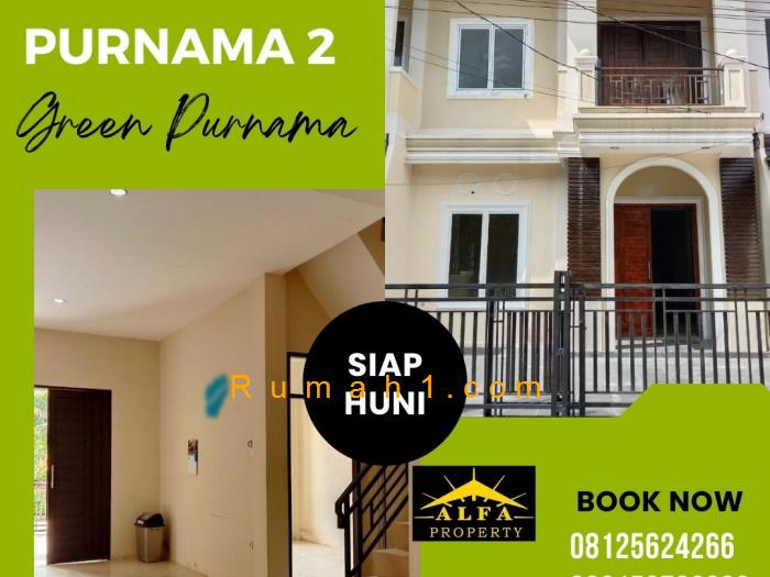 Foto Rumah dijual di Komplek Green Purnama, Rumah Id: 6181