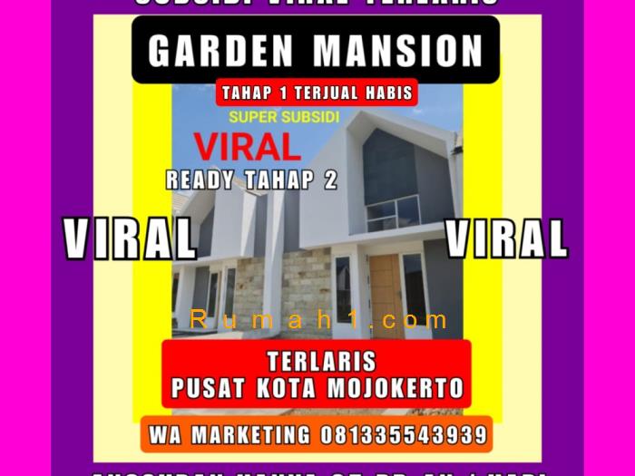 Foto Rumah dijual di Garden Garden Mansion, Rumah Id: 6185