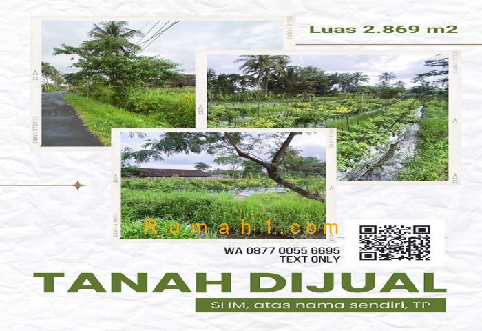 Foto Tanah dijual di Harjo Binangun, Pakem, Tanah Id: 6230