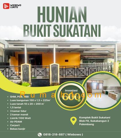 Foto Rumah dijual di Komplek Bukit Sukatani, Rumah Id: 6235