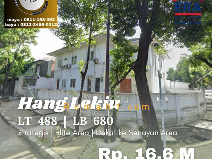 Foto Rumah dijual di Gunung, Kebayoran Baru, Rumah Id: 6241