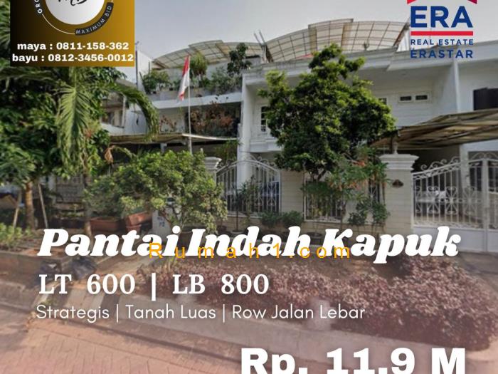 Foto Rumah dijual di Pantai Indah Kapuk (PIK), Rumah Id: 6266