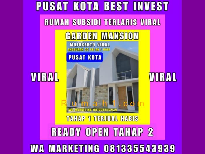 Foto Rumah dijual di Perumahan Garden Mansion, Rumah Id: 6271