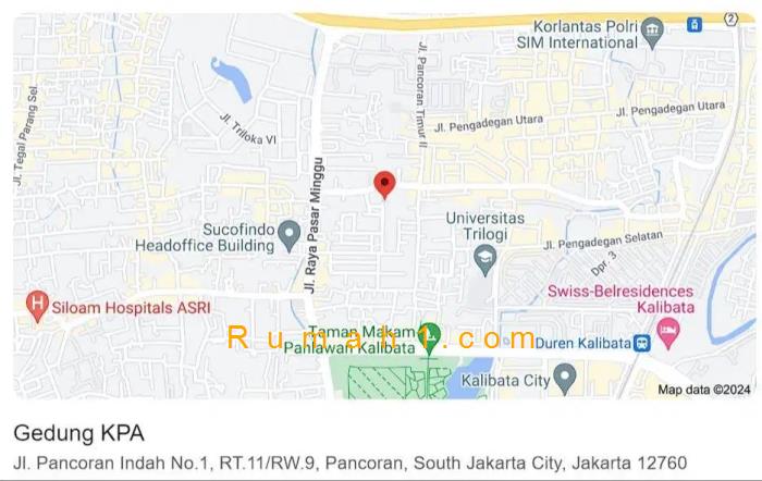 Foto Rumah disewakan di Duren Tiga, Pancoran, Rumah Id: 6314