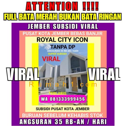 Foto Rumah dijual di Perumahan Royal City Icon, Rumah Id: 6315