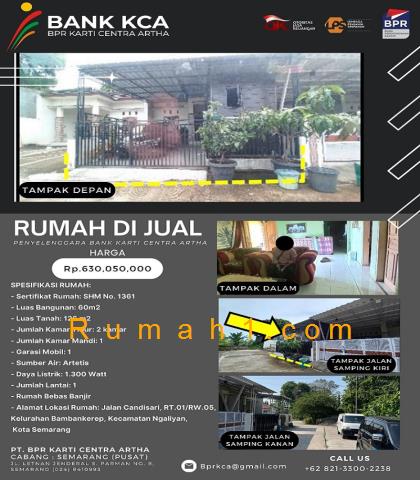 Foto Rumah dijual di Bambankerep, Ngaliyan, Rumah Id: 6405