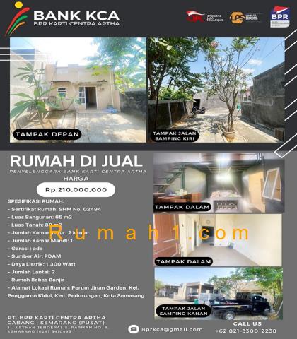 Foto Rumah dijual di Perumahan Jinan Garden, Rumah Id: 6407