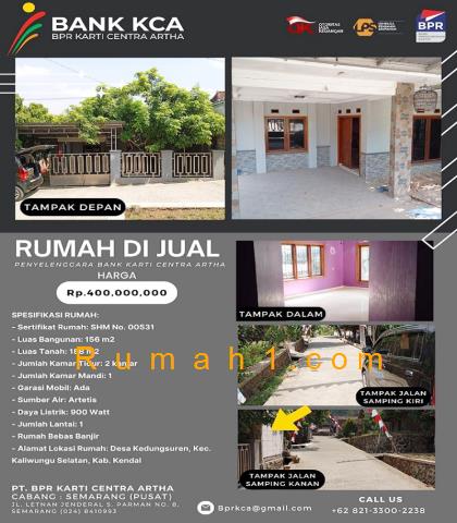 Foto Rumah dijual di Kedungsuren, Kaliwungu Selatan, Rumah Id: 6408