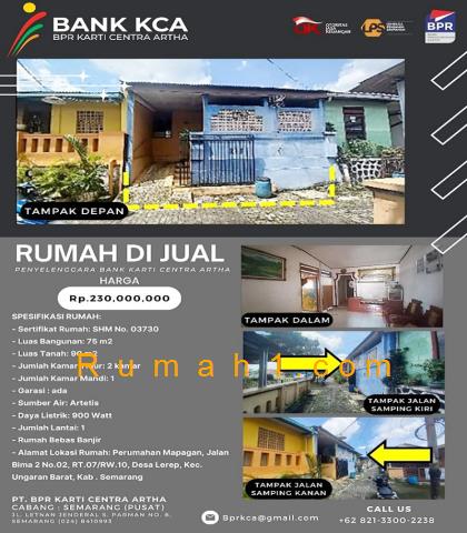 Foto Rumah dijual di Lerep, Ungaran Barat, Rumah Id: 6409