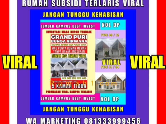 Foto Rumah dijual di Grand Puri Bunga Nirwana, Rumah Id: 6484