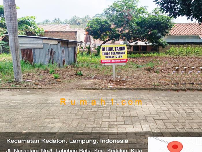 Foto Tanah dijual di Labuhan ratu, Kedaton, Tanah Id: 6494