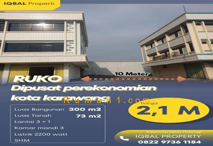 Foto Ruko dijual di Jalan Raya Surotokunto, Ruko Id: 6598