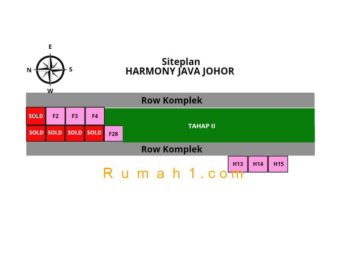 Foto Rumah dijual di The Harmony Java Johor, Rumah Id: 6619