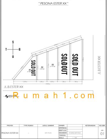 Foto Rumah dijual di Padang Bulan Selayang I, Medan Selayang, Rumah Id: 6620