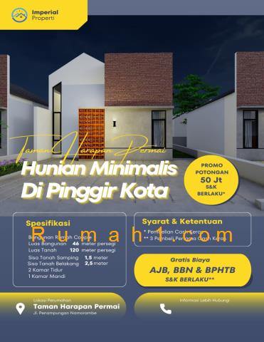 Foto Rumah dijual di Taman Harapan Permai, Rumah Id: 6650