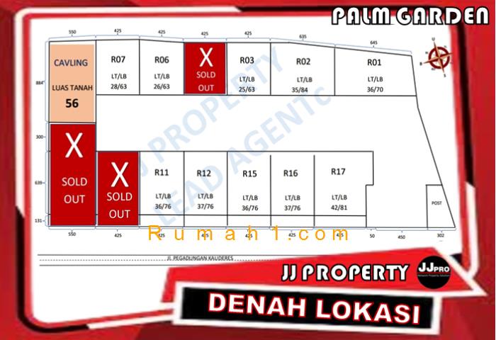 Foto Rumah dijual di Palm Garder Kalideres, Rumah Id: 6784