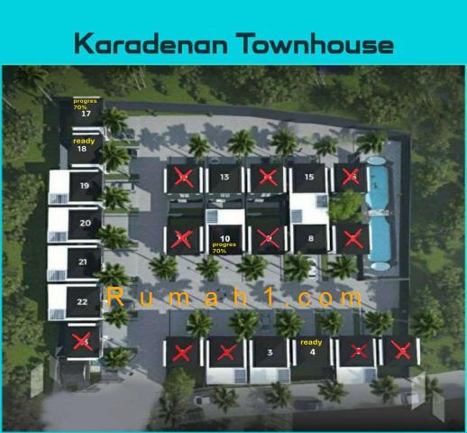 Foto Rumah dijual di Karadenan Town House, Rumah Id: 6837