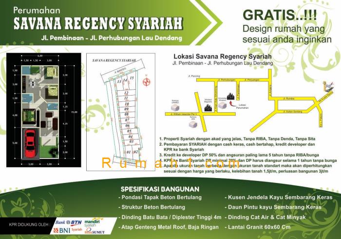 Foto Rumah dijual di savana regency syariah, Rumah Id: 6993