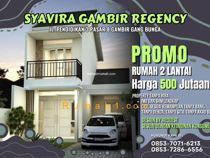 Foto Rumah dijual di Syavira Gambir Regency, Rumah Id: 7032